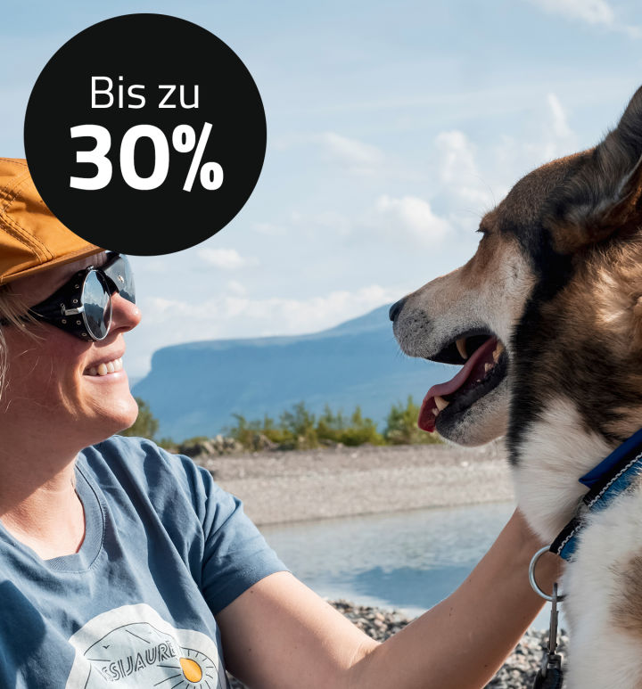 Bis zu 30% Rabatt auf Ausrüstung für Hunde