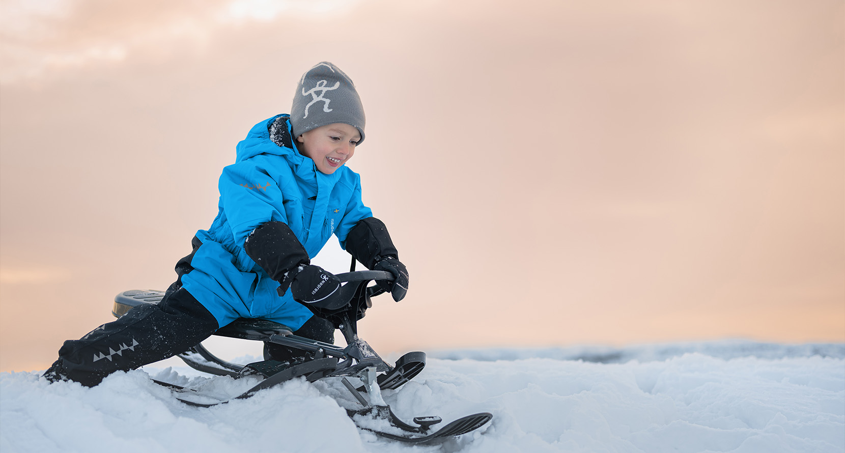 Isbjörn Of Sweden Winter-Fäustlinge Für Babys – Schwarz, Mit Reißverschluss