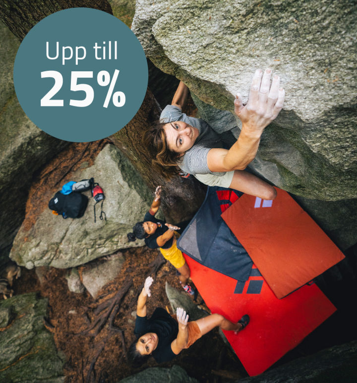Upp till 25% på klätterutrustning - Kod: OUTCLIMB